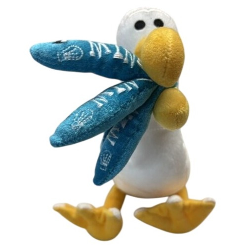 Disney Parks Scuttle Seagull Plush The Little Mermaid Fish in Mouth Authentic